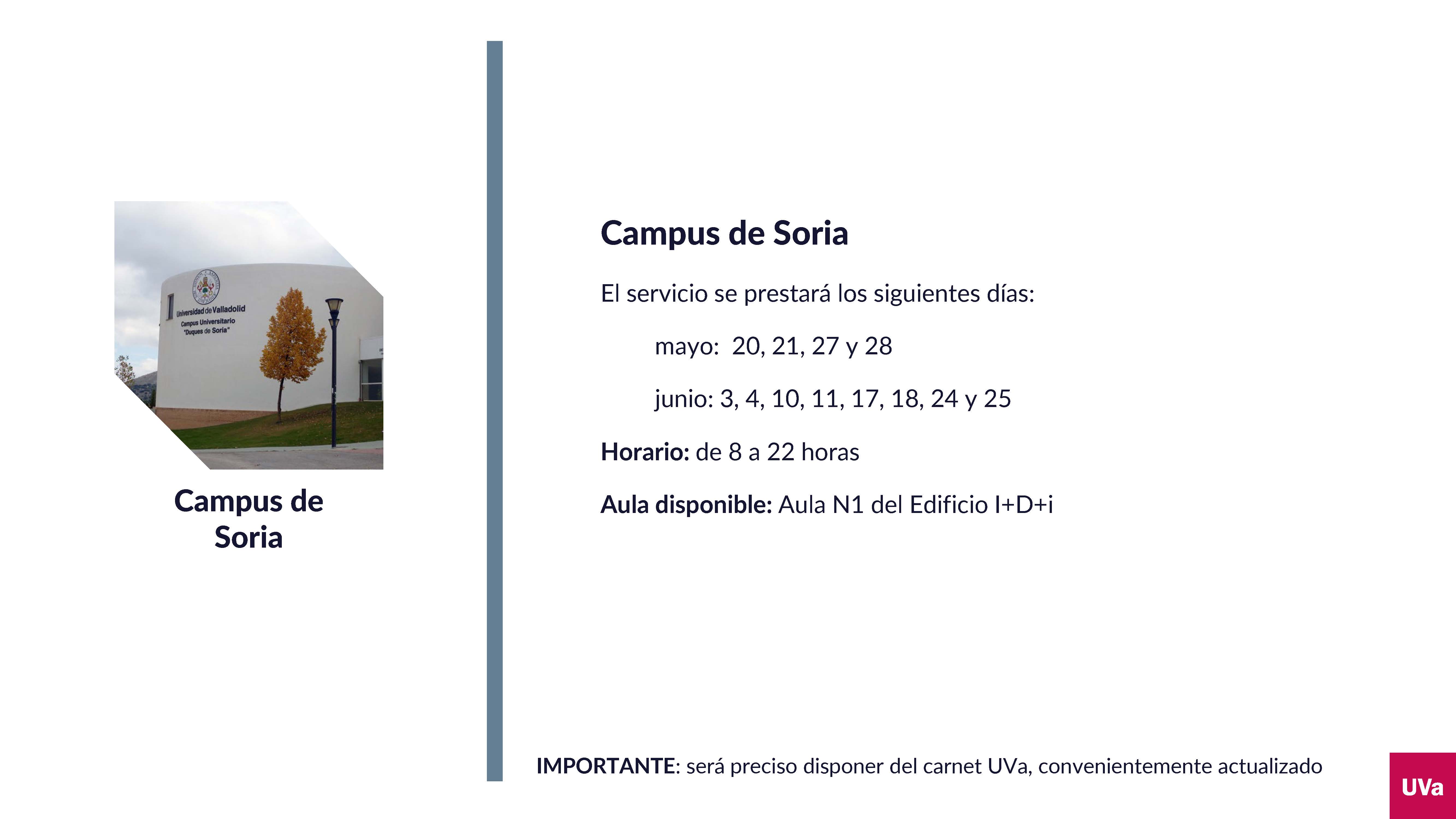La UVa amplía los horarios de sus salas de estudio durante el periodo de exámenes del segundo cuatrimestre