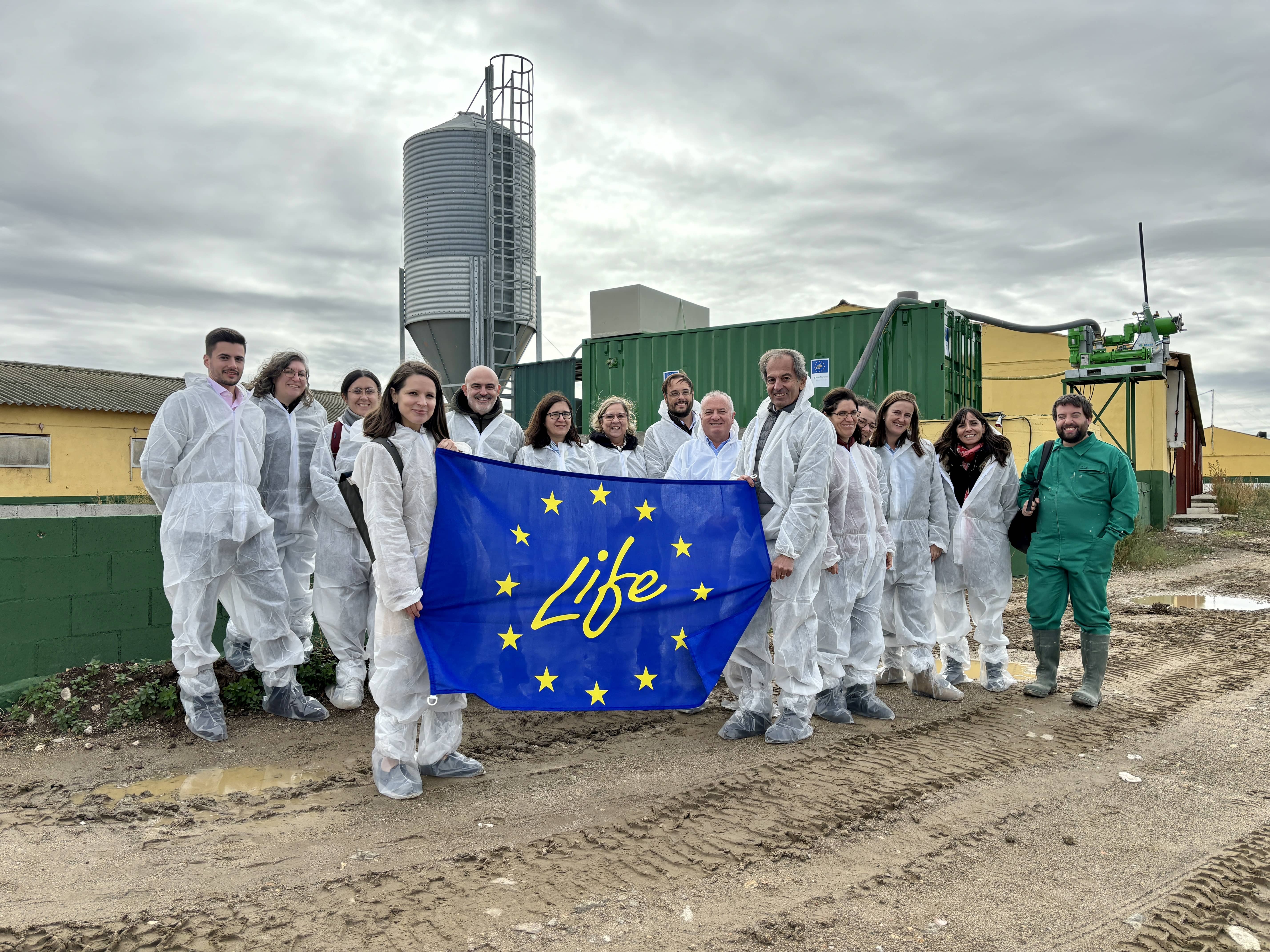 Seminario técnico sobre control de emisiones de amoniaco en ganadería, ofrecido por el equipo y asesores del proyecto en el Campus María Zambrano de Segovia